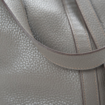 Hermes Taurillon Clemence Picotin Lock 26 GM Etain 14 of 15