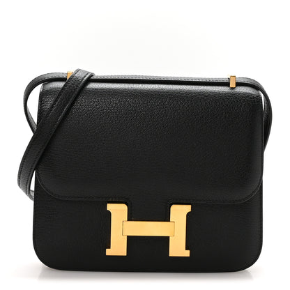 Hermes Chevre Mysore Constance 18 Black 1 of 11