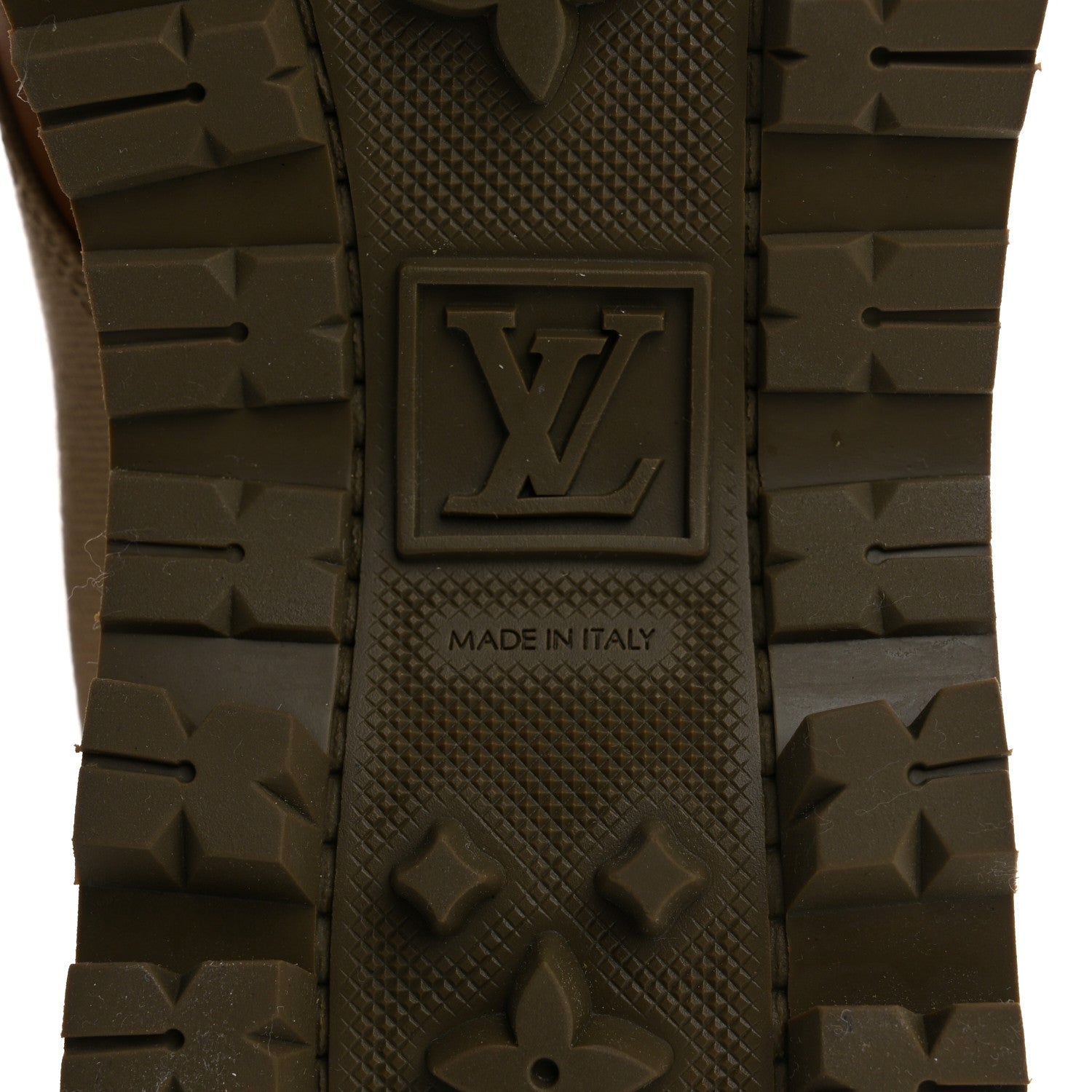 Louis Vuitton Canvas Calfskin Mens Hinterland Boots 10 Beige Tan 8 of 10