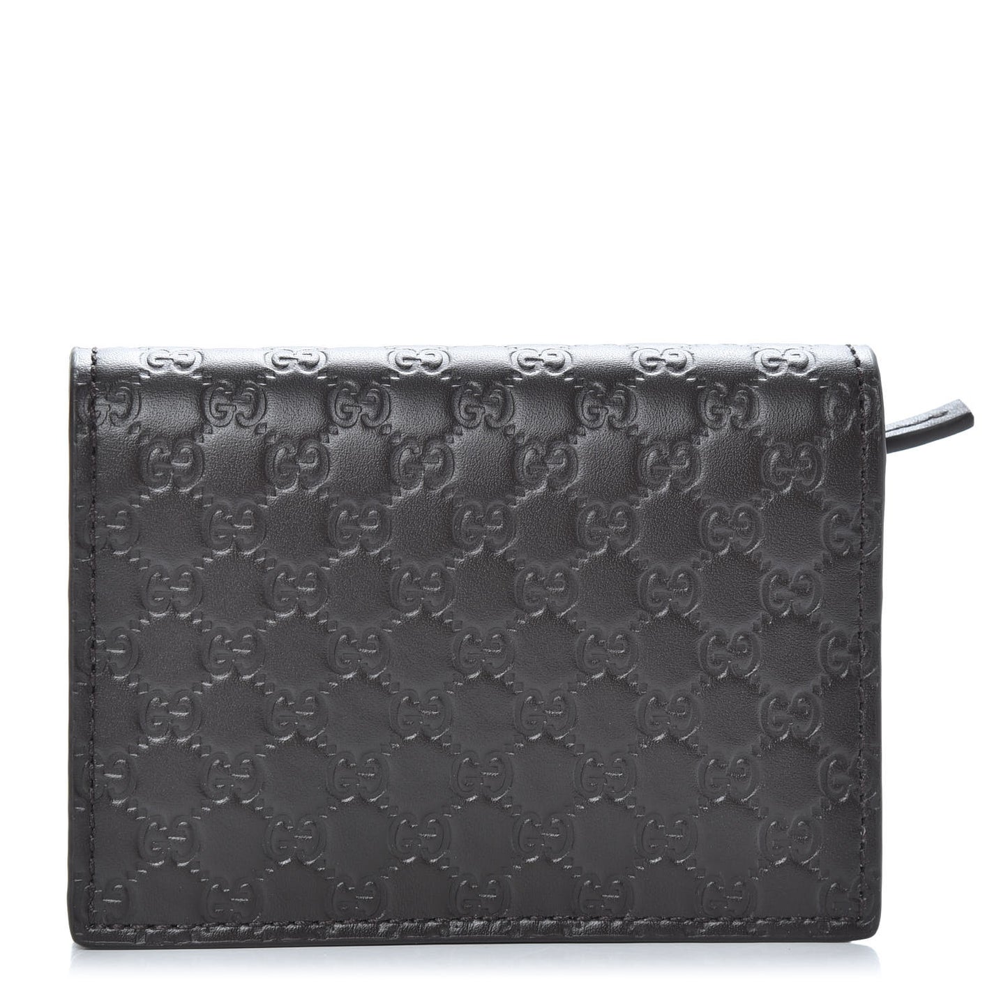 Microguccissima Card Case Wallet Black