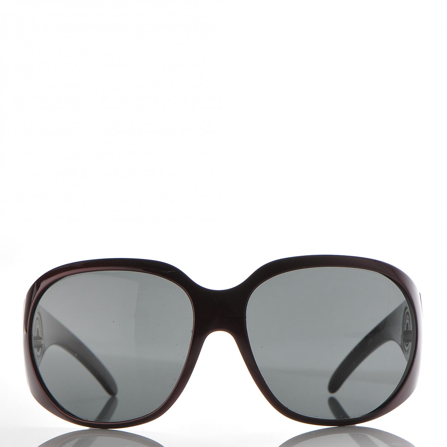 Bulgari Crystal Sunglasses 8009-B Burgundy 2 of 7