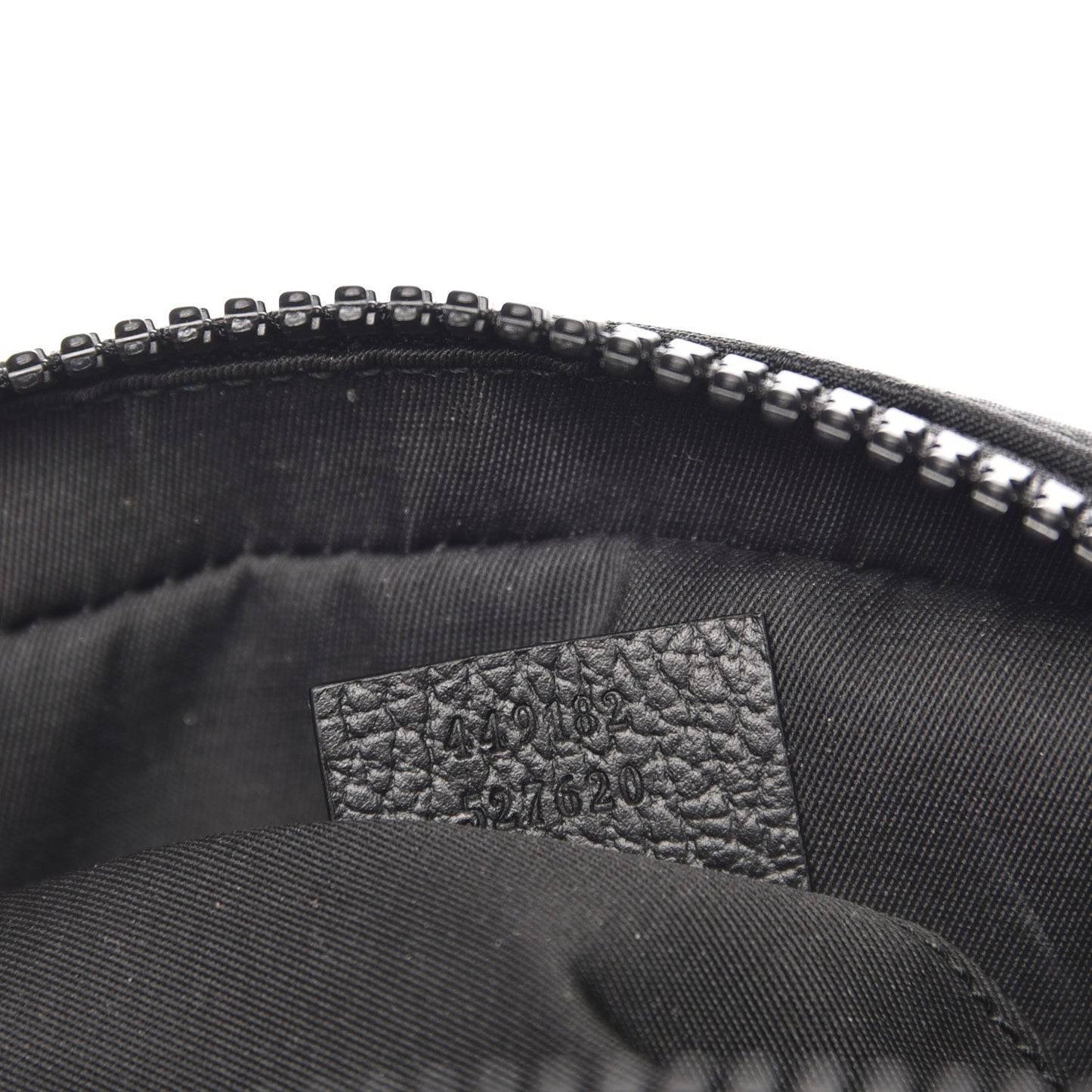 Nylon Monogram Fanny Pack Belt Bag Black