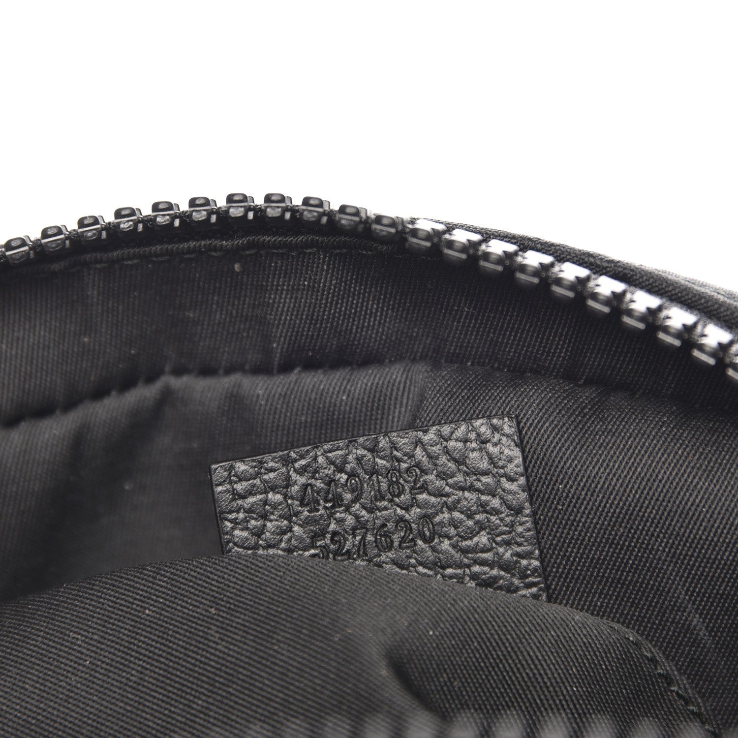 Gucci Nylon Monogram Fanny Pack Belt Bag Black 6 of 7