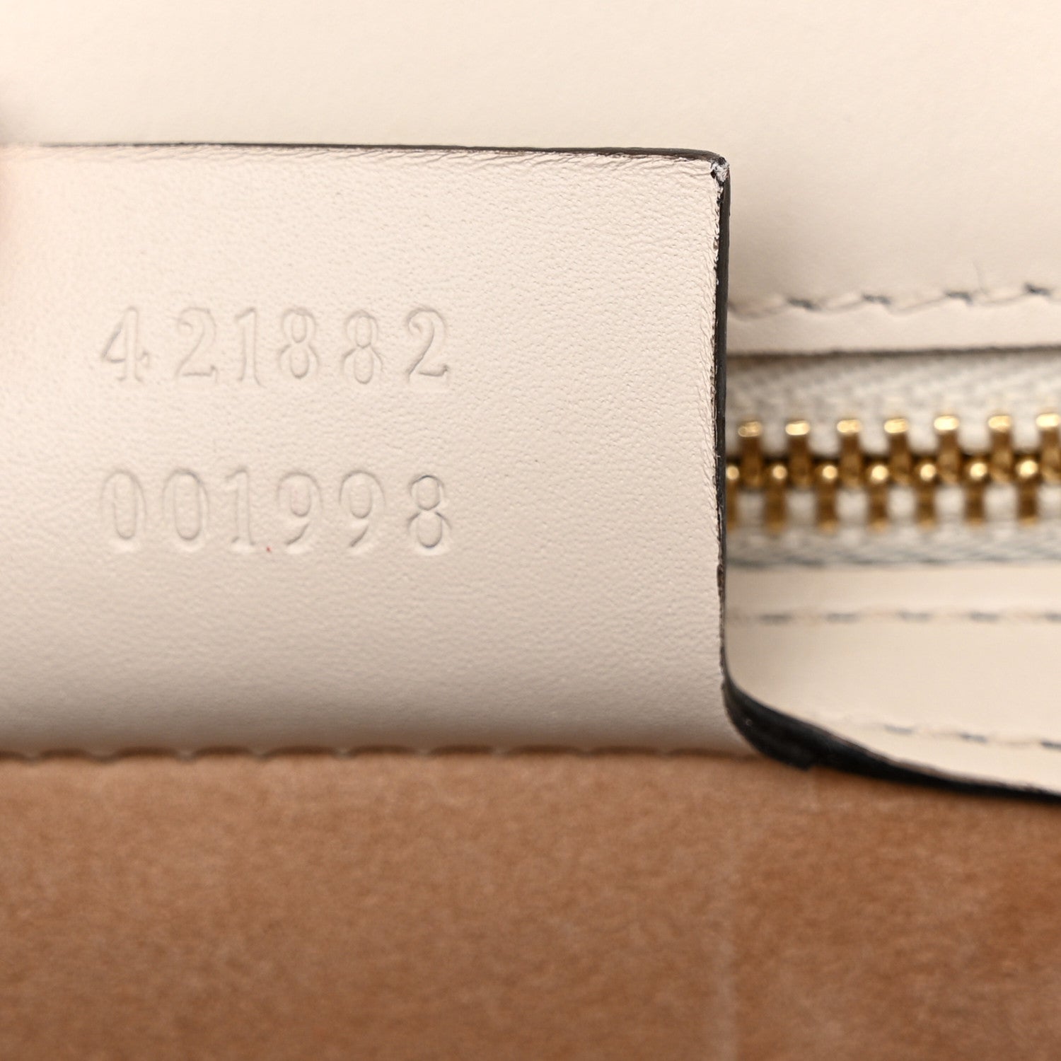 Gucci Calfskin Small Sylvie Shoulder Bag White 7 of 14