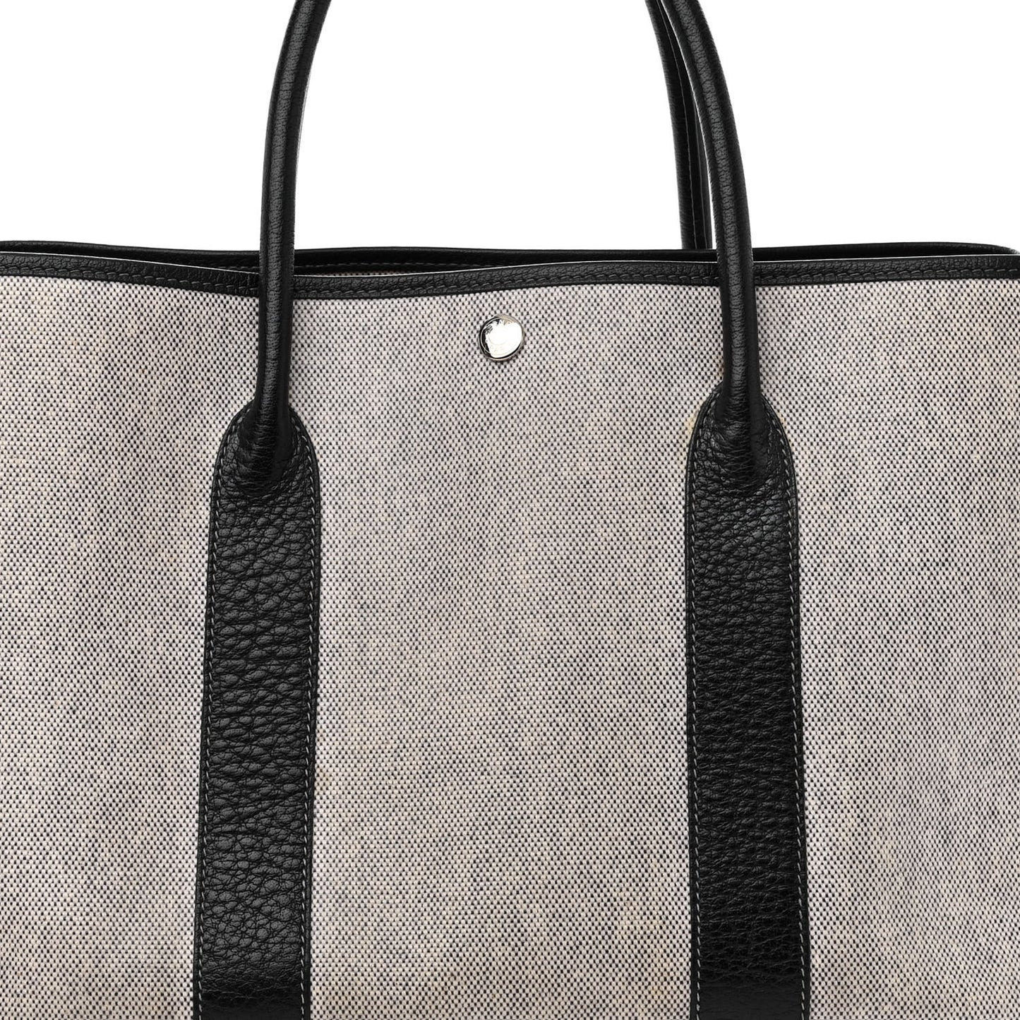 Toile Buffle Skipper Garden Party 36 MM Tote Black