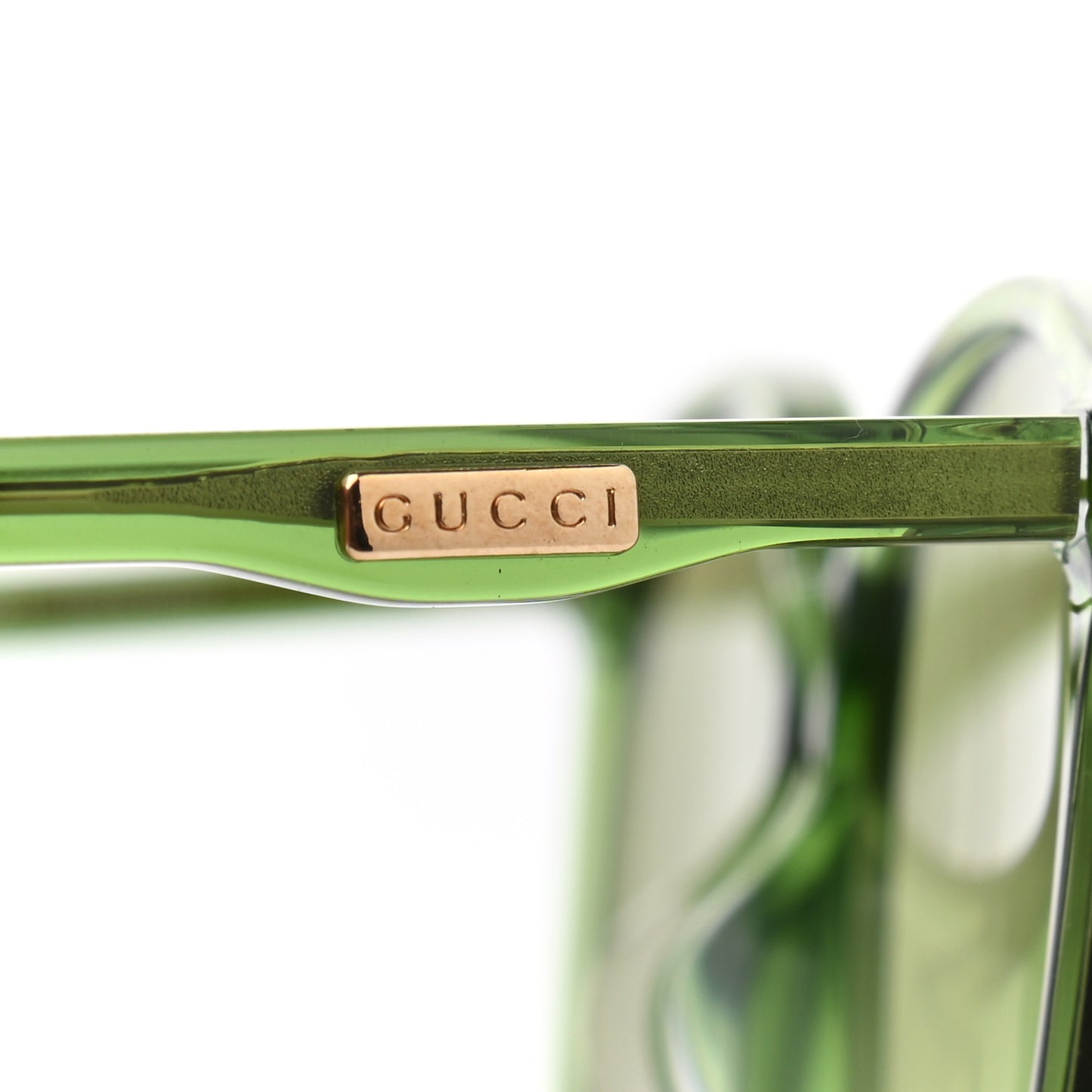 Acetate Sunglasses GG0261SA Green