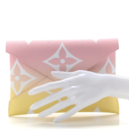 Louis Vuitton Monogram Giant By The Pool Large Kirigami Pochette Pink 2 of 9