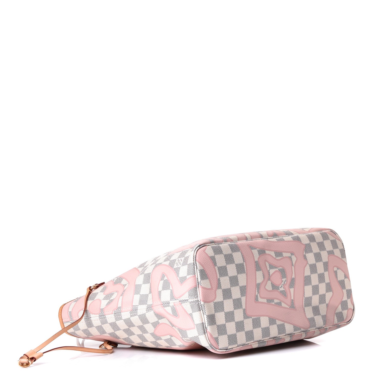 Louis Vuitton Damier Azur Tahitienne Neverfull MM 6 of 10