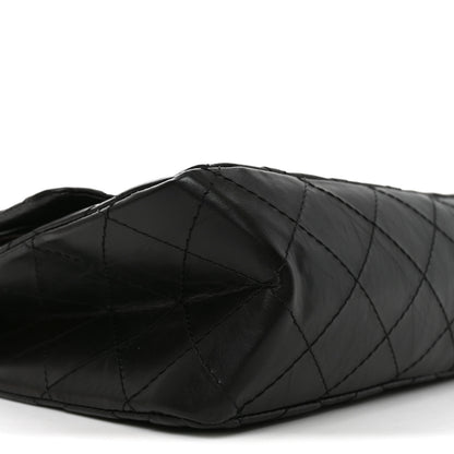 Chanel Aged Calfskin Quilted 2.55 Reissue 227 Flap Black 17 of 21