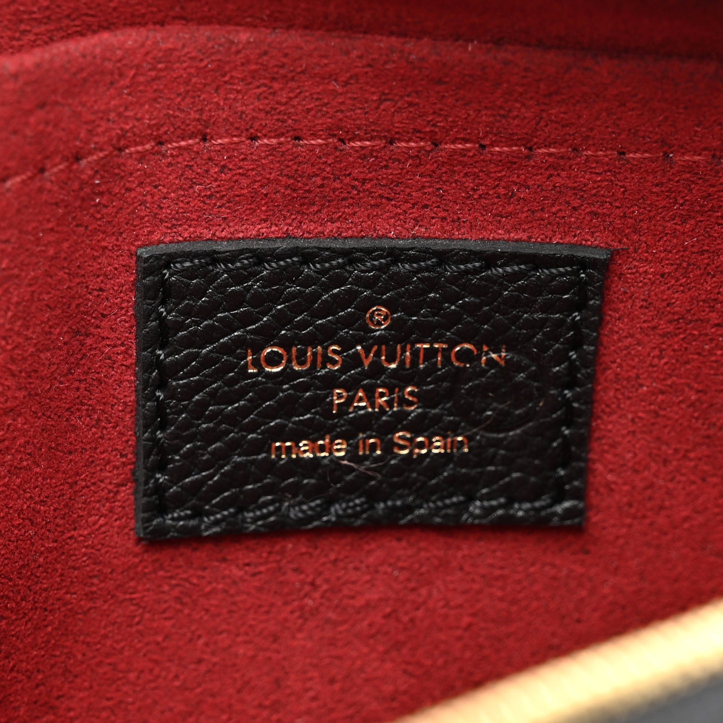 Empreinte Monogram Giant Multi Pochette Accessories Black Beige