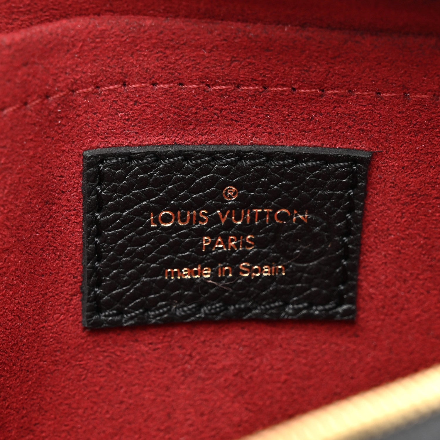 Louis Vuitton Empreinte Monogram Giant Multi Pochette Accessories Black Beige 7 of 10