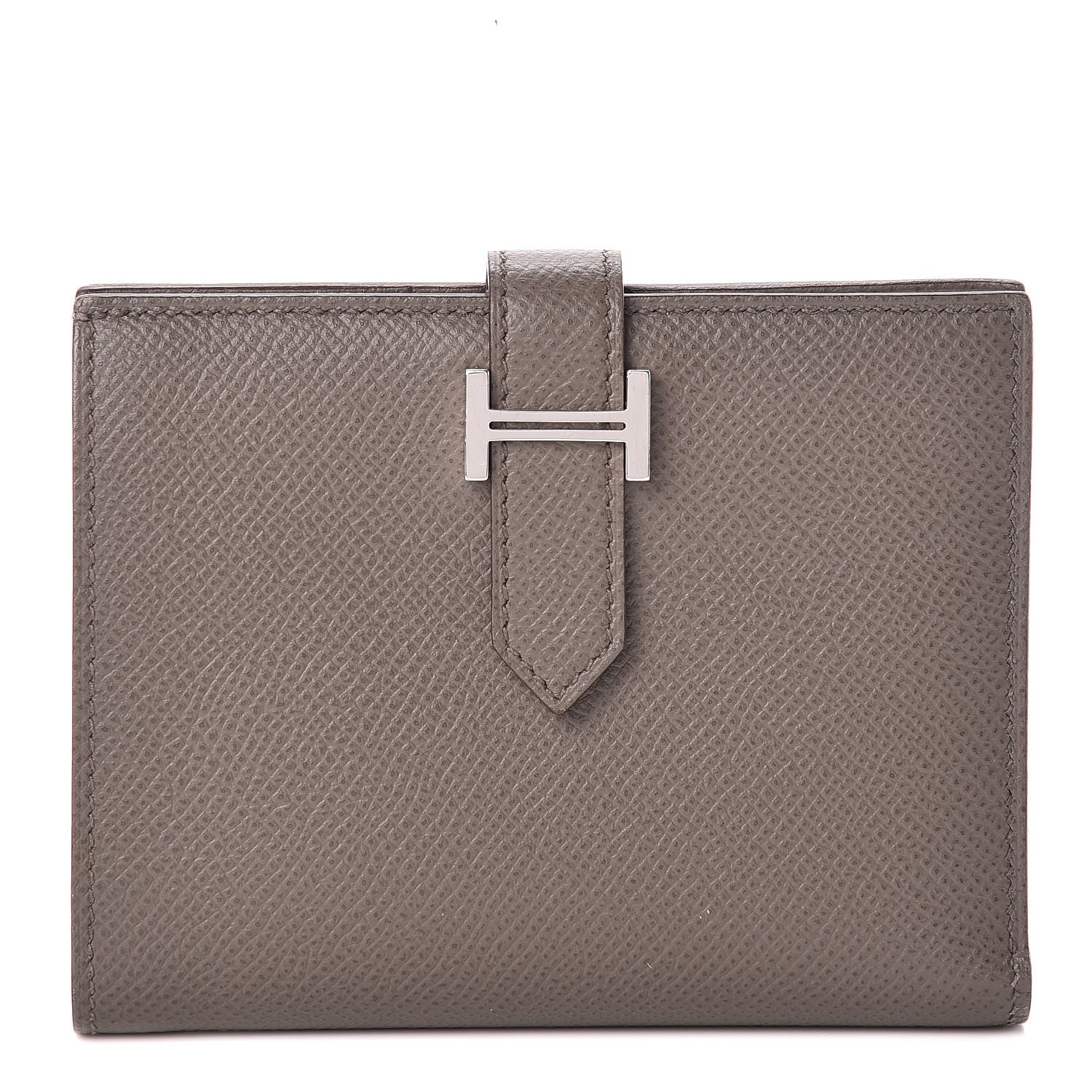 Hermes Epsom Bearn Compact Wallet Etain 1 of 8
