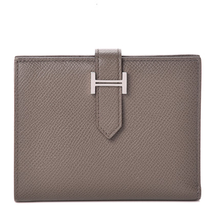 Hermes Epsom Bearn Compact Wallet Etain 1 of 8