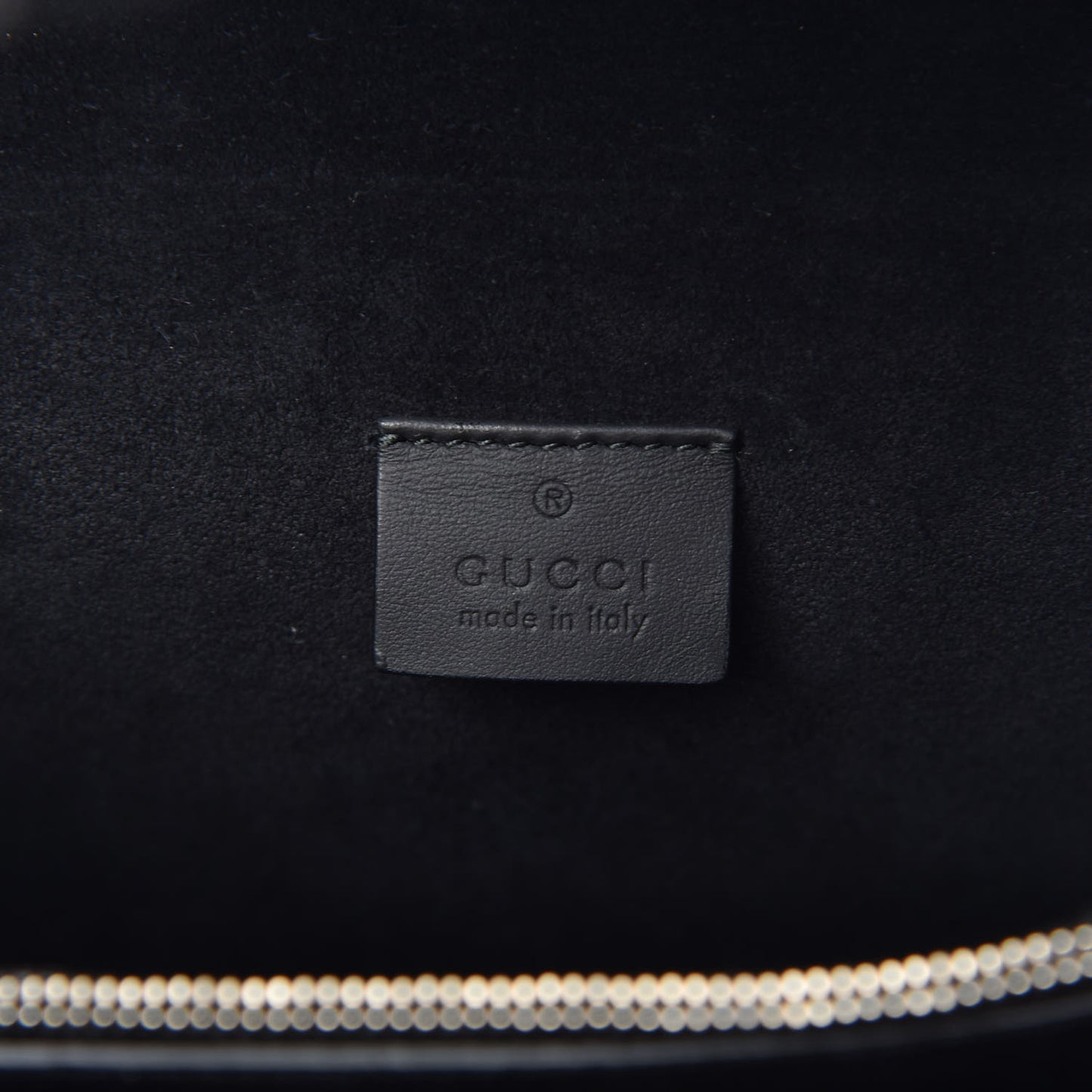 GG Supreme Monogram Medium Dionysus Shoulder Bag Black