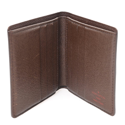 Louis Vuitton Damier Ebene Porte-Billets 6 Card Bi-Fold Wallet 5 of 7