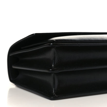 Saint Laurent Calfskin Medium Monogram Sunset Black 8 of 9