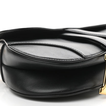 Christian Dior Calfskin Saddle Bag Black 6 of 7