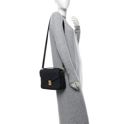 Louis Vuitton Empreinte Pochette Metis Black 2 of 13