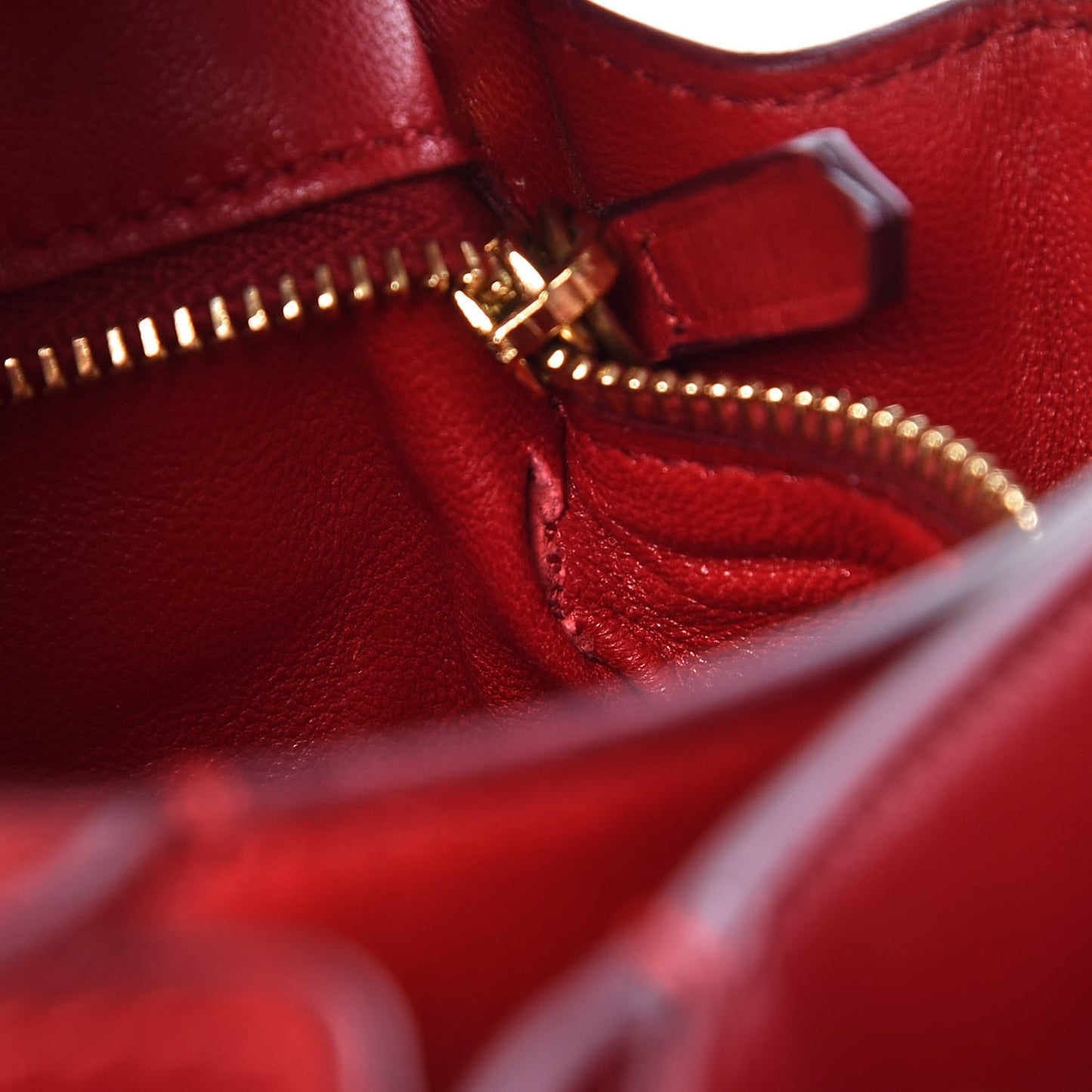 Smooth Calfskin Small Classic Box Flap Bag Red