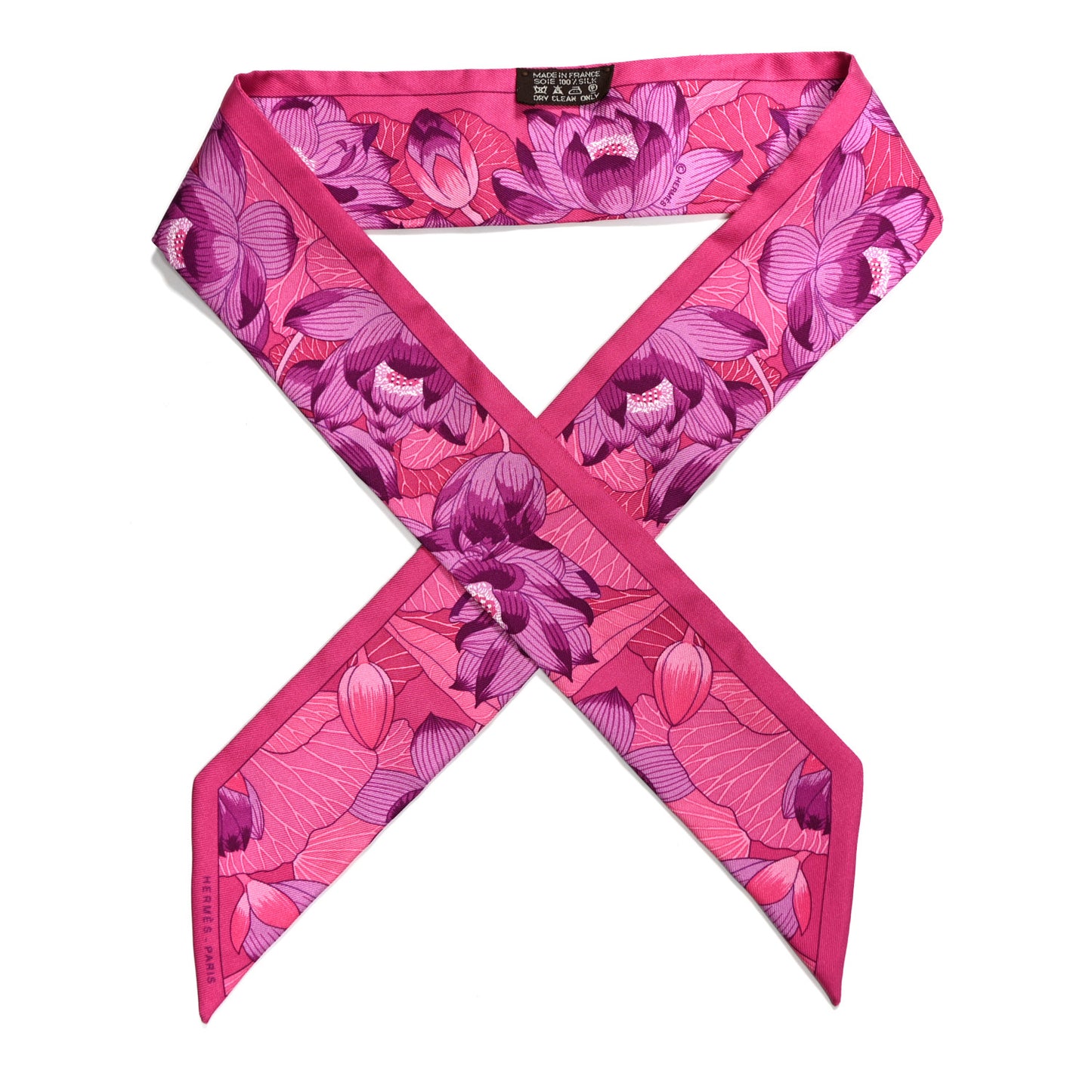 Silk Fleurs De Lotus Twilly Rose Indien Fuchsia Violet