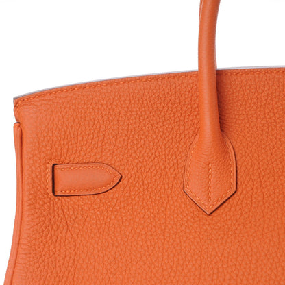 Hermes Togo Birkin 35 Orange 42 of 53