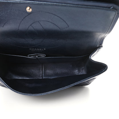 Chanel Metallic Aged Calfskin Quilted 2.55 Reissue 227 Flap Blue 5 of 11