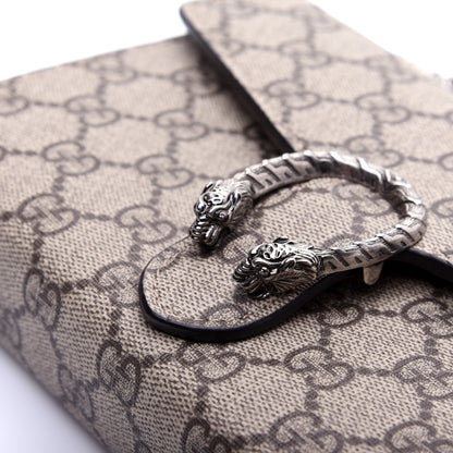 Gucci GG Supreme Monogram Mini Dionysus Chain Wallet Beige Taupe 8 of 9
