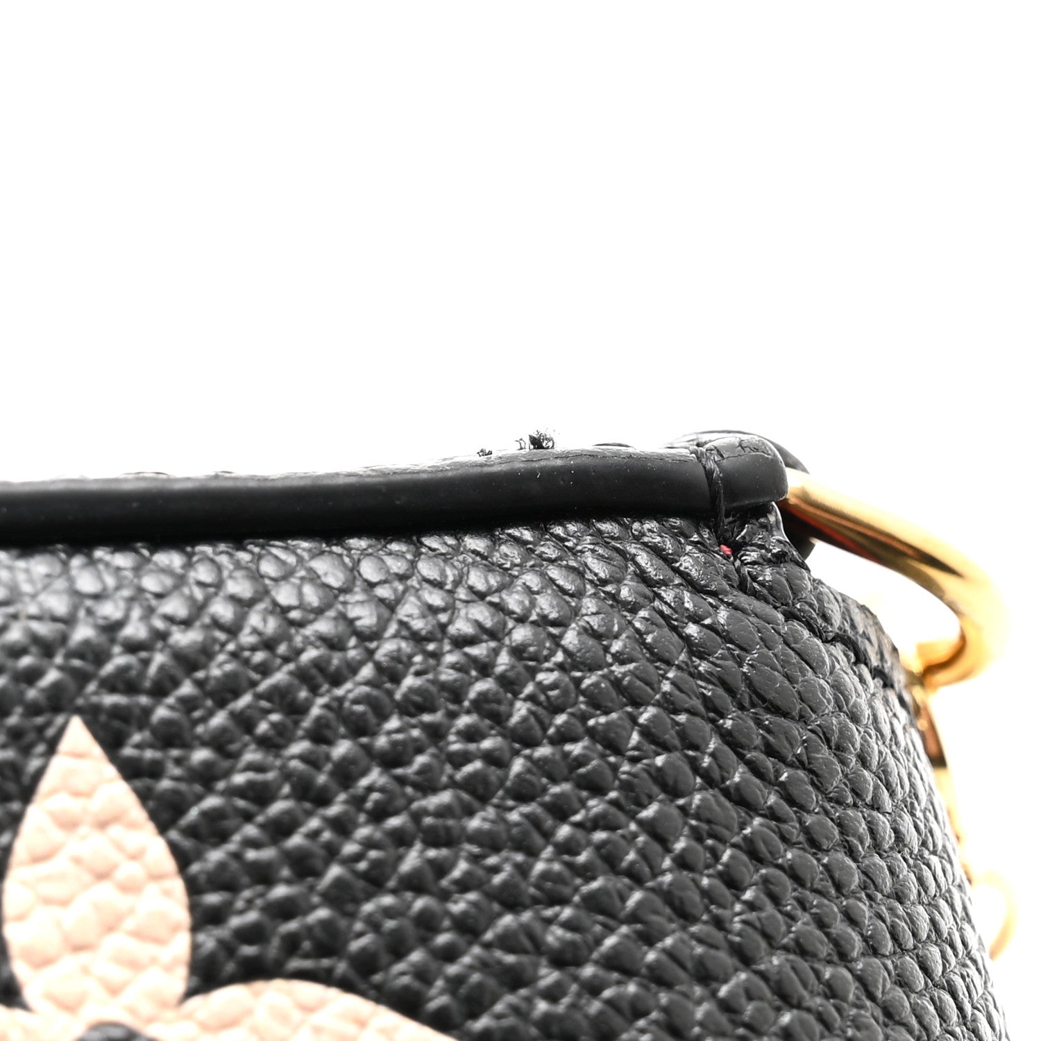 Louis Vuitton LOUIS VUITTON Empreinte Monogram Giant Felicie Pochette Black Beige 13 of 14