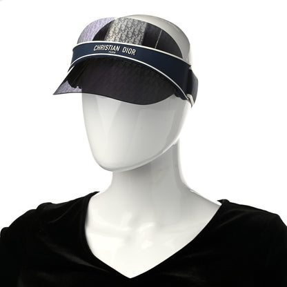Christian Dior Oblique DiorClub V1U Sun Visor Blue 2 of 9