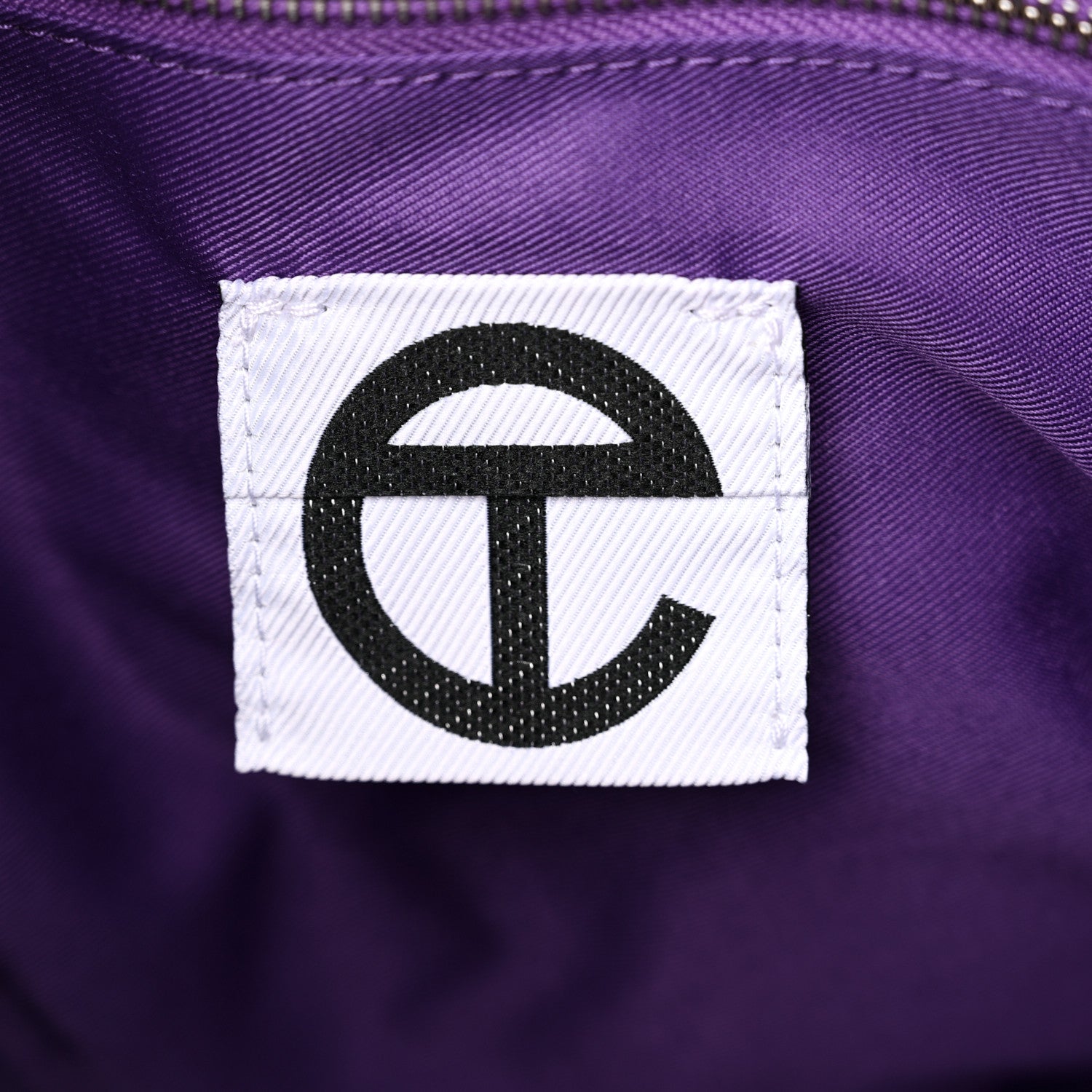 Telfar Vegan Leather Medium Shopping Bag Grape 6 of 10