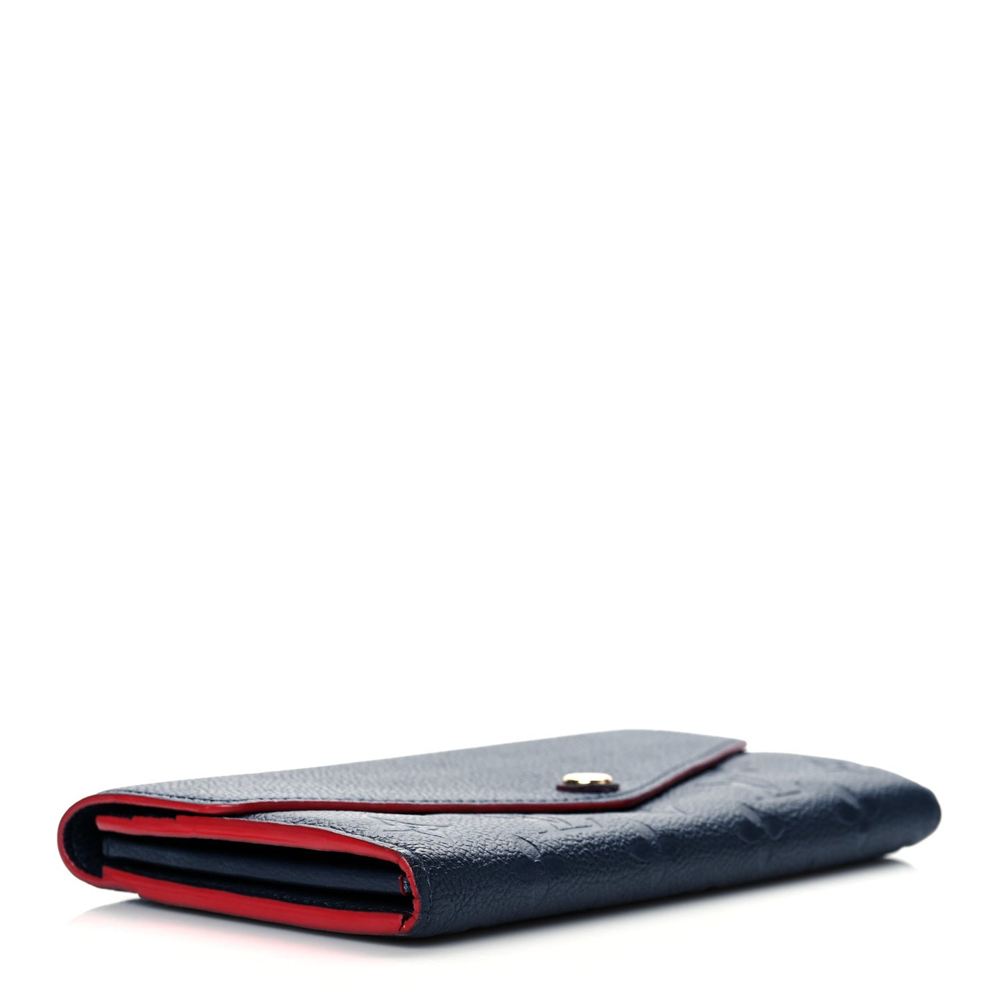 Empreinte Sarah Wallet NM Marine Rouge