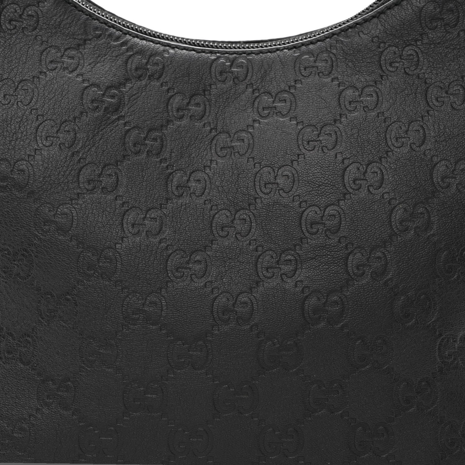 Gucci Guccissima Hobo Black 7 of 10