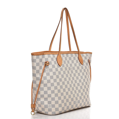 Louis Vuitton Damier Azur Neverfull MM 3 of 9