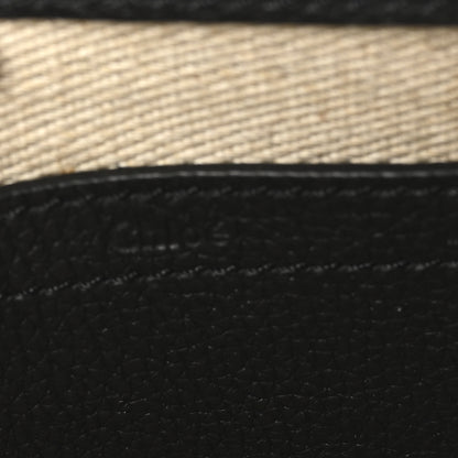 Chloe Grained Calfskin Small Marcie Saddle Bag Black 6 of 9