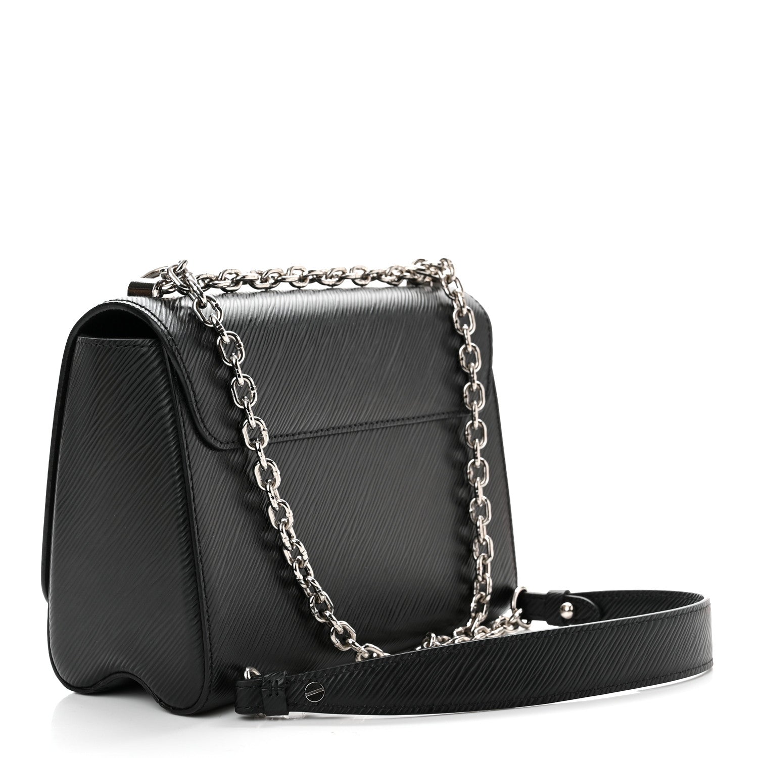 Louis Vuitton Epi Twist Shoulder Bag MM Black 3 of 9