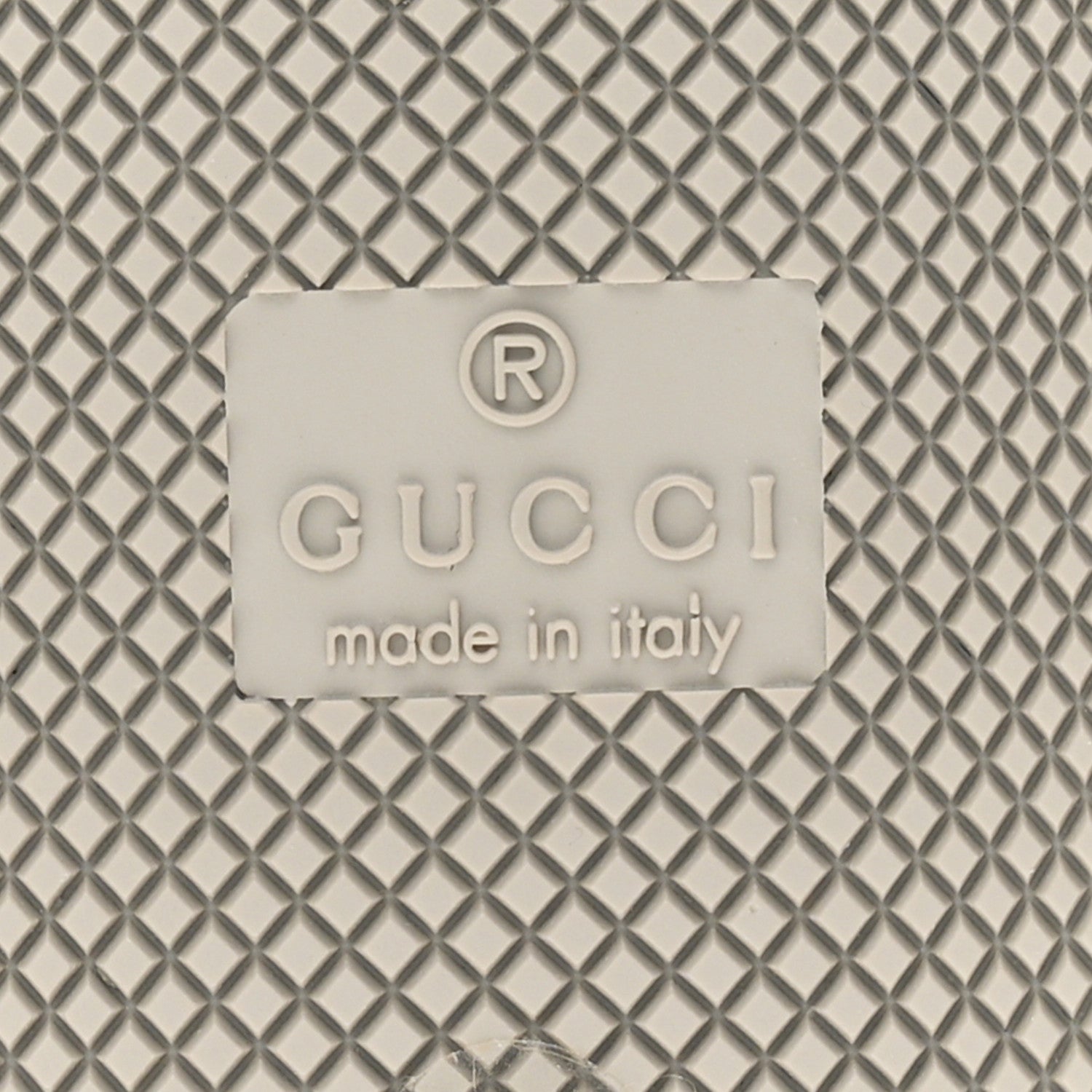 Gucci Miro Soft Calfskin Canvas Lame Crystal GG Monogram Web Screener Sneakers 37.5 Gardenia Silver Mystic White 7 of 10