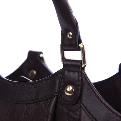 Gucci Guccissima Medium Sukey Tote Chocolate 11 of 11