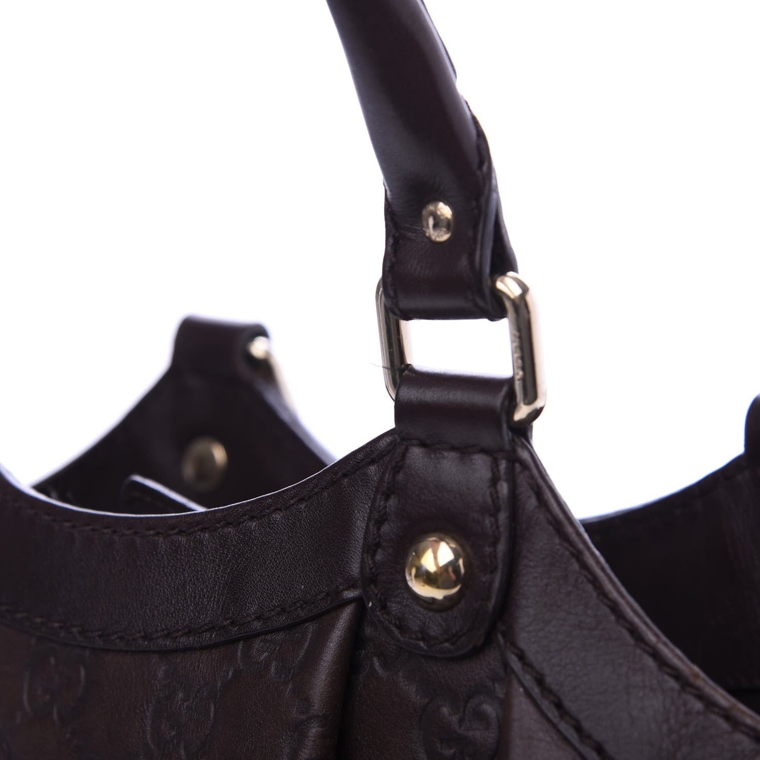 Gucci Guccissima Medium Sukey Tote Chocolate 11 of 11