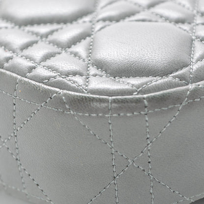 Christian Dior Lambskin Cannage Miss Dior Promenade Pouch Grey 6 of 8