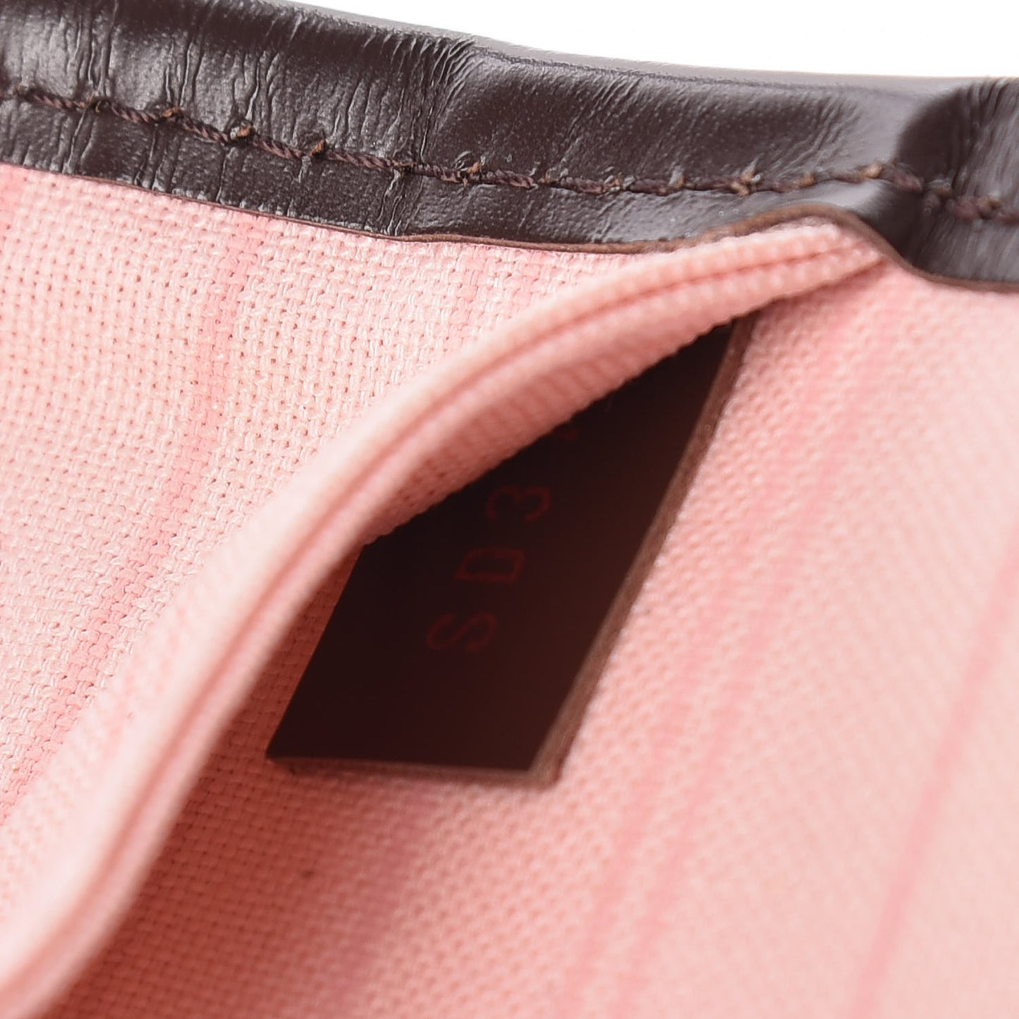 Damier Ebene Neo Neverfull MM Rose Ballerine