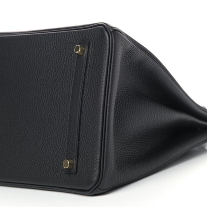 Hermes Togo Birkin 35 Black 6 of 10