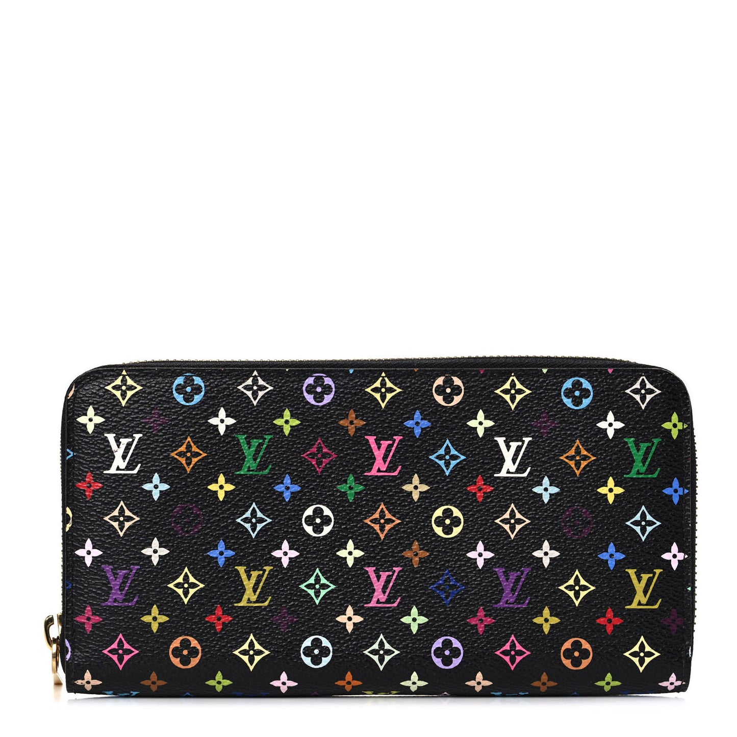 Monogram Multicolor Zippy Wallet Black Grenade