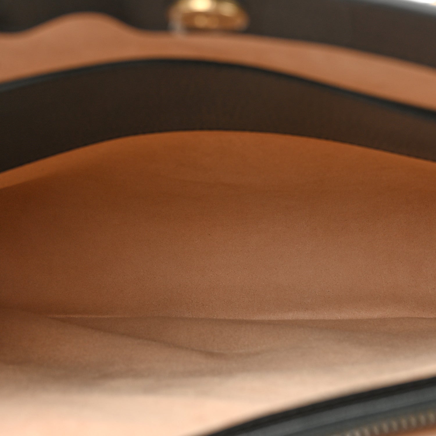 Gucci Wonka Grain Calfskin Large Diana Tote Bag Black 5 of 11
