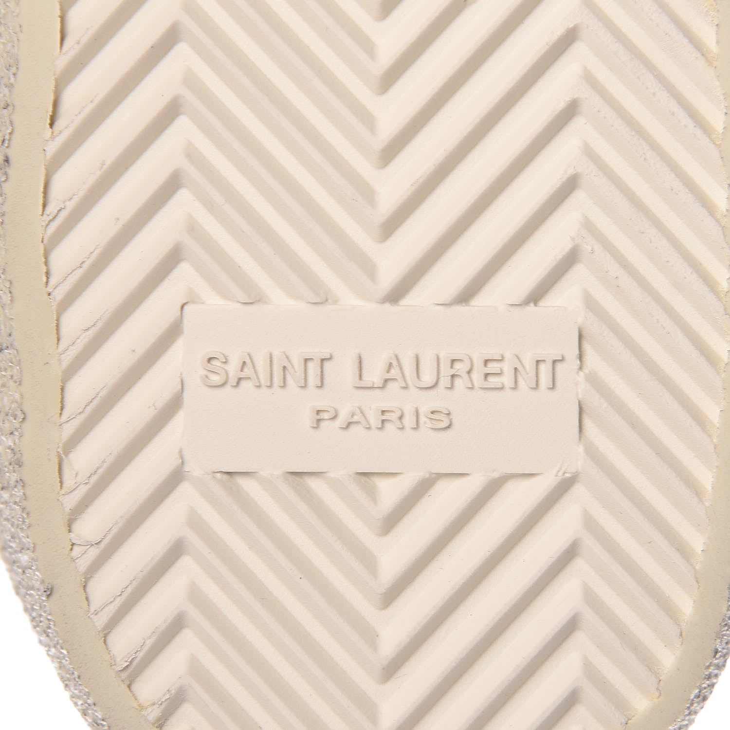 Saint Laurent Distressed Canvas Womens Elba Light Alpha Sigma Sneakers 39 Blanc Optique 6 of 11