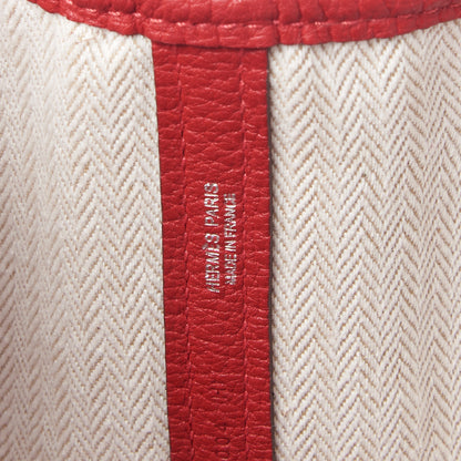 Hermes Vache Country Garden Party 36 MM Rouge Casaque 8 of 8