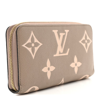 Louis Vuitton Empreinte Monogram Giant Zippy Wallet Tourterelle Creme 3 of 7