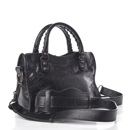 Balenciaga Agneau Classic Hardware Mini City Black 3 of 9