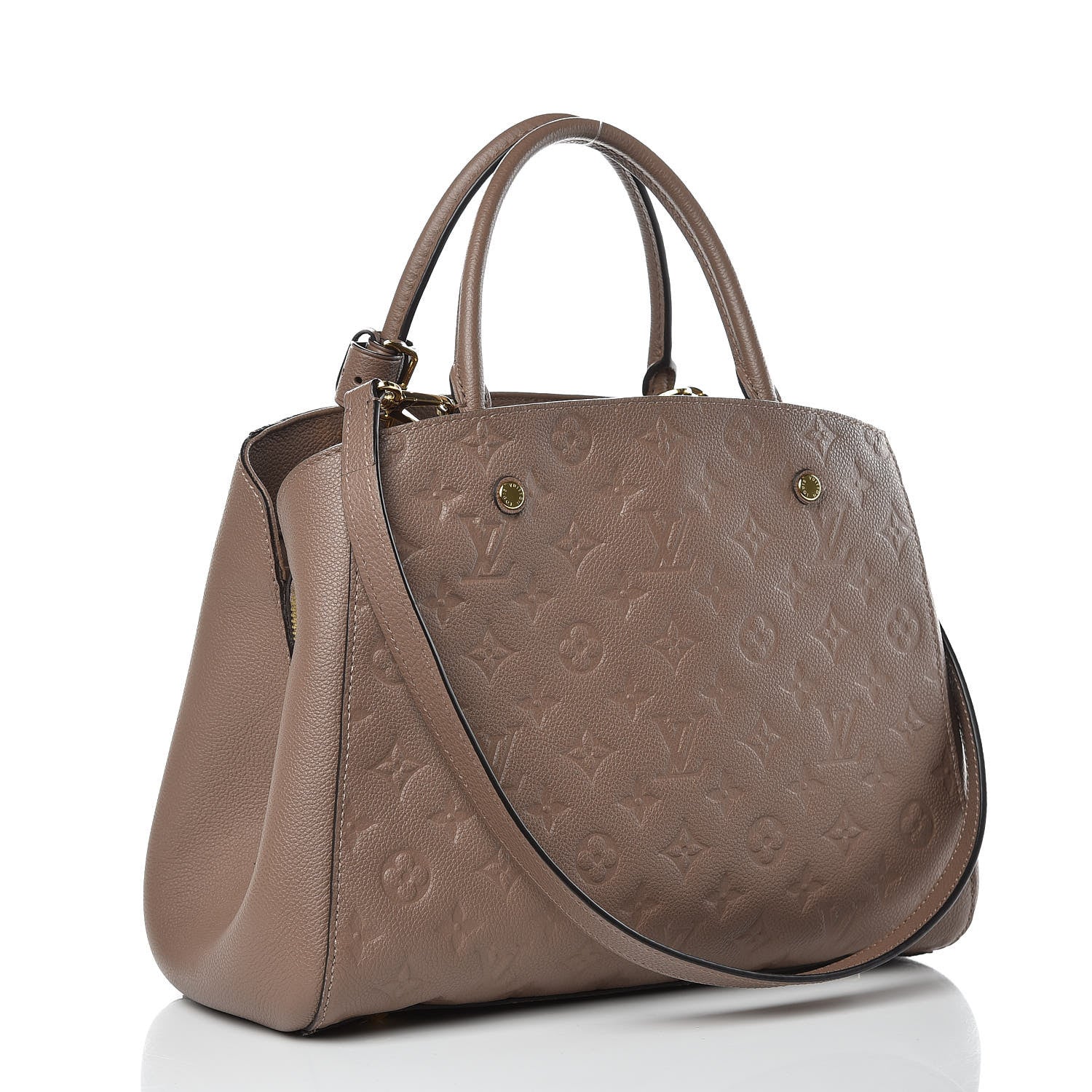 Louis Vuitton Empreinte Montaigne MM Taupe 4 of 10