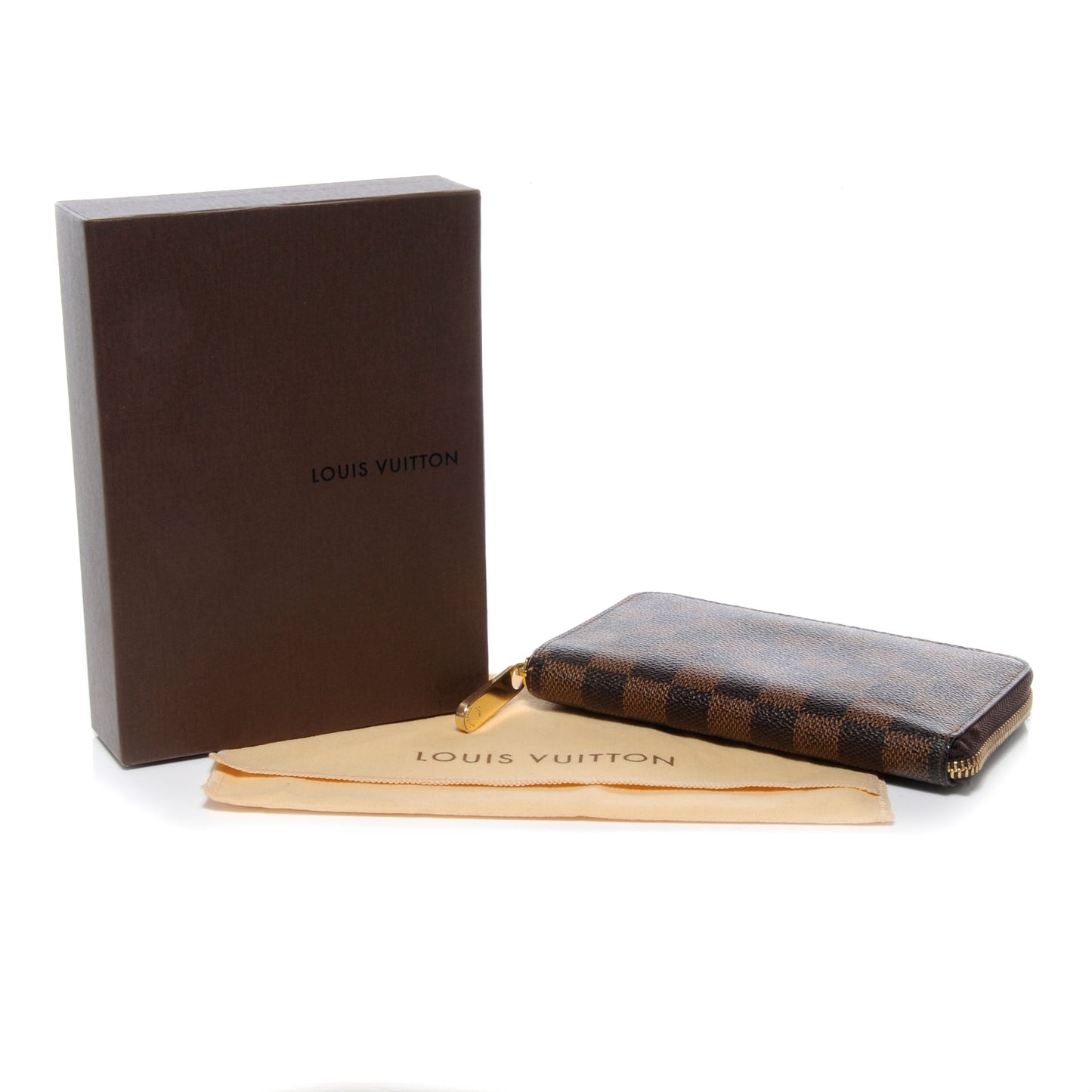 Damier Ebene Zippy Compact Wallet