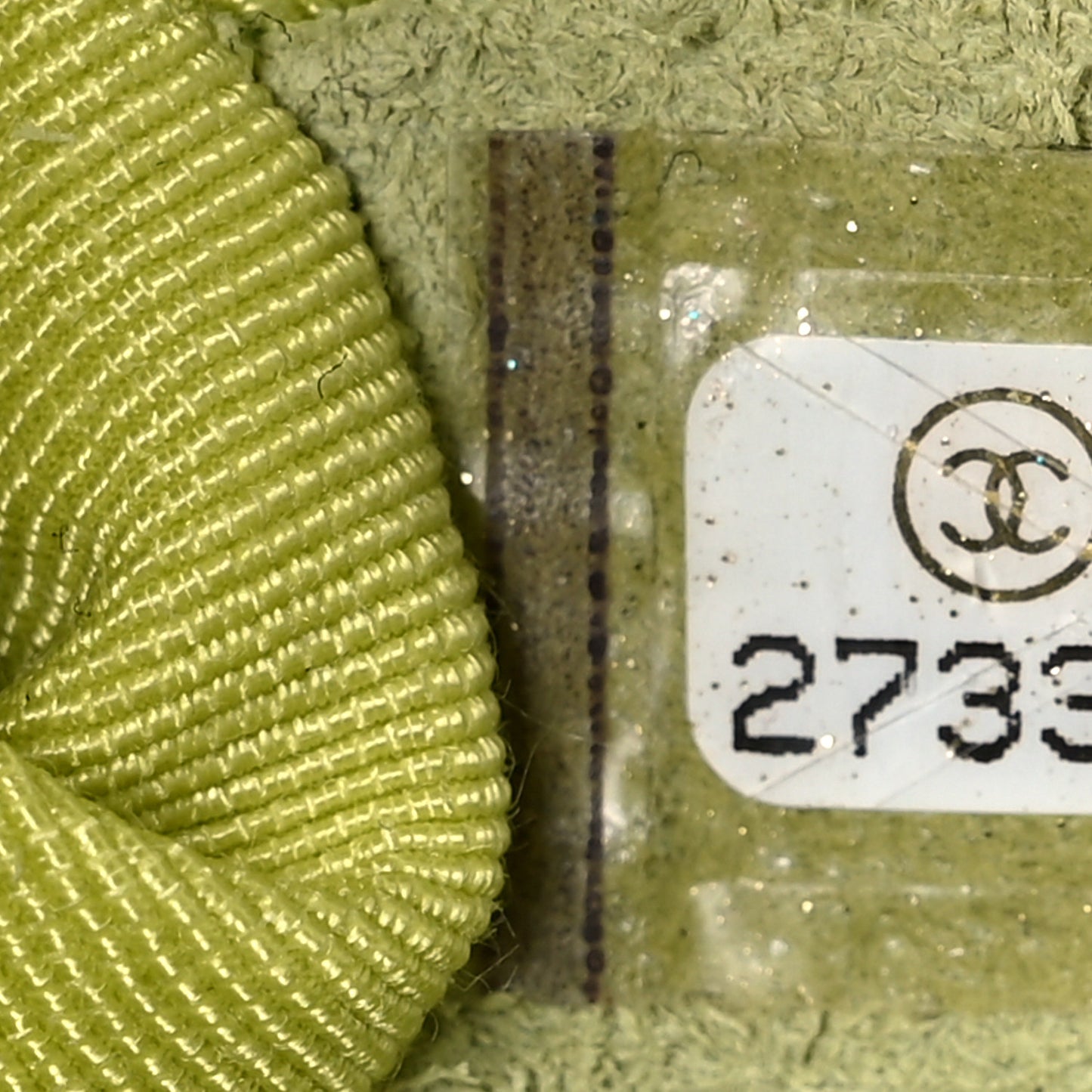 Calfskin Chevron Quilted Small Boy Flap Light Green